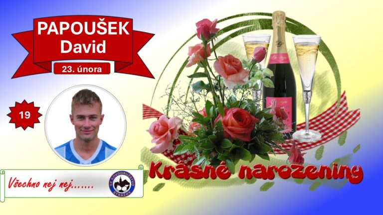 BLAHOPŘÁNÍ – DAVID PAPOUŠEK