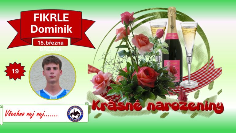 BLAHOPŘÁNÍ – DOMINIK FIKRLE