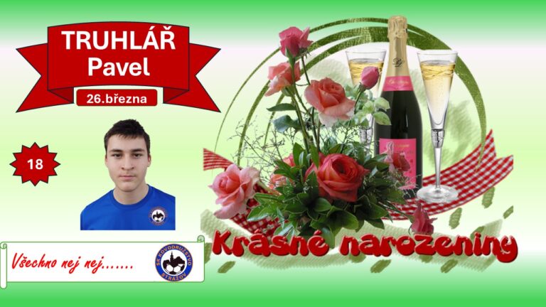 BLAHOPŘÁNÍ PAVEL TRUHLÁŘ