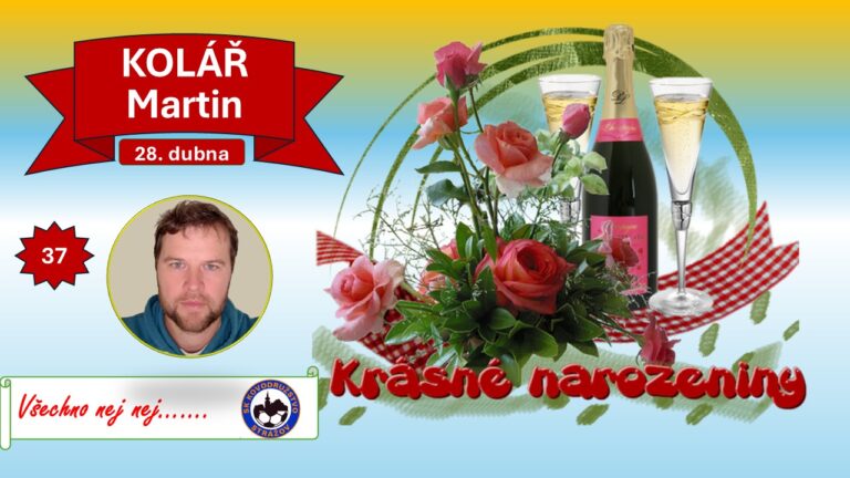 BLAHOPŘÁNÍ – MARTIN KOLÁŘ