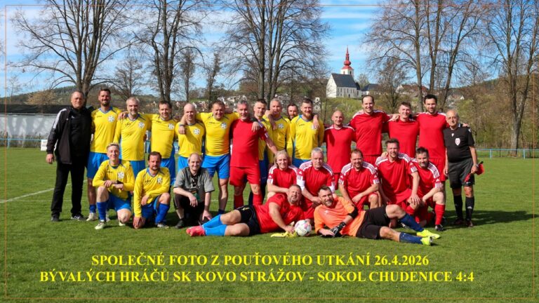 POUŤOVÉ  UTKÁNÍ SG STRÁŽOV – CHUDENICE