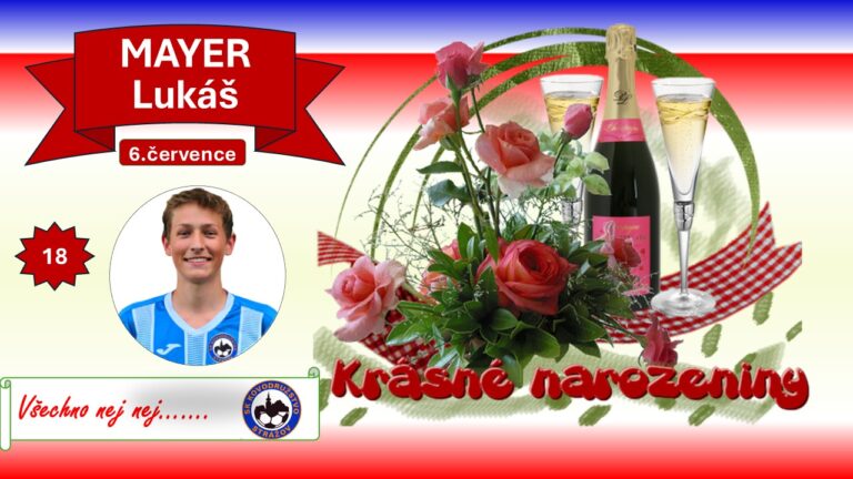 BLAHOPŘÁNÍ LUKÁŠ MAYER