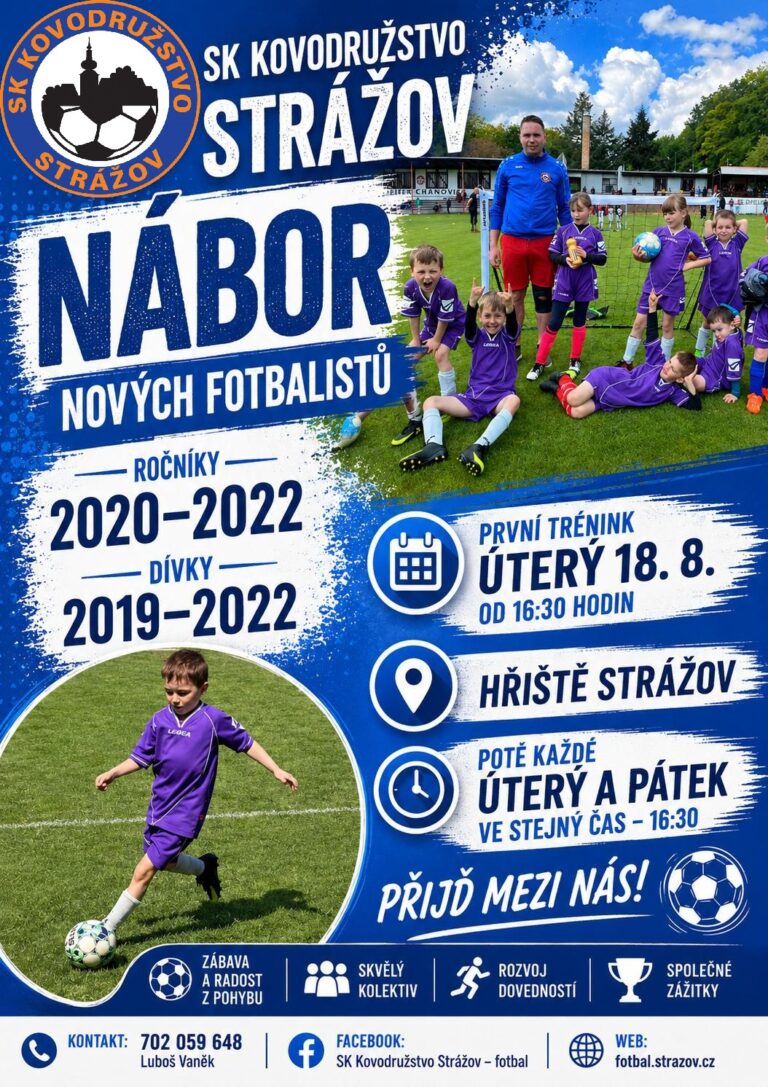 Nábor dětí do minipřípravky