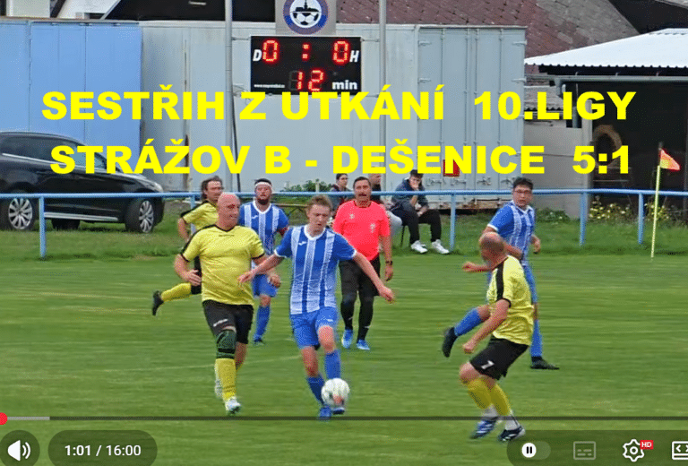 Video z utkání B týmu  se Startem Dešenice