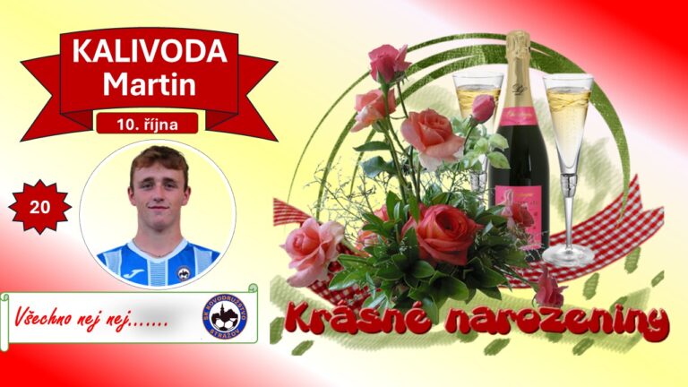 BLAHOPŘÁNÍ MARTIN KALIVODA